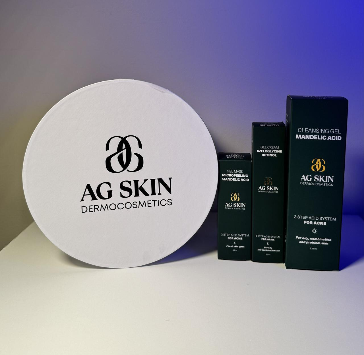 Набор для профилактики и лечения акне For the treatment of acne set AG Skin (2471272148)