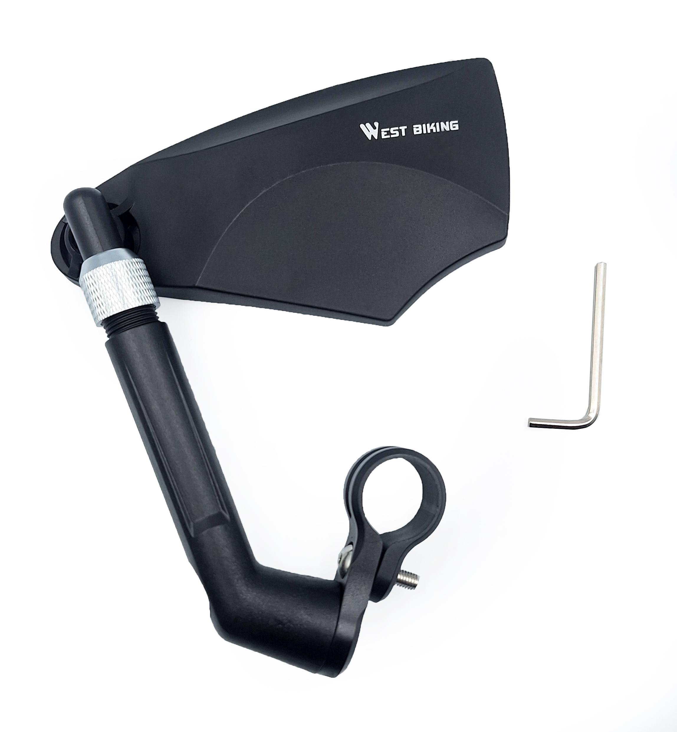 Дзеркало для велосипеда West Biking YP0720045 на кермо праве телескопічне 360° Чорний (G0001273) Дзеркало для велосипеда West Biking YP0720045 на кермо праве телескопічне 360° Чорний (G0001273)