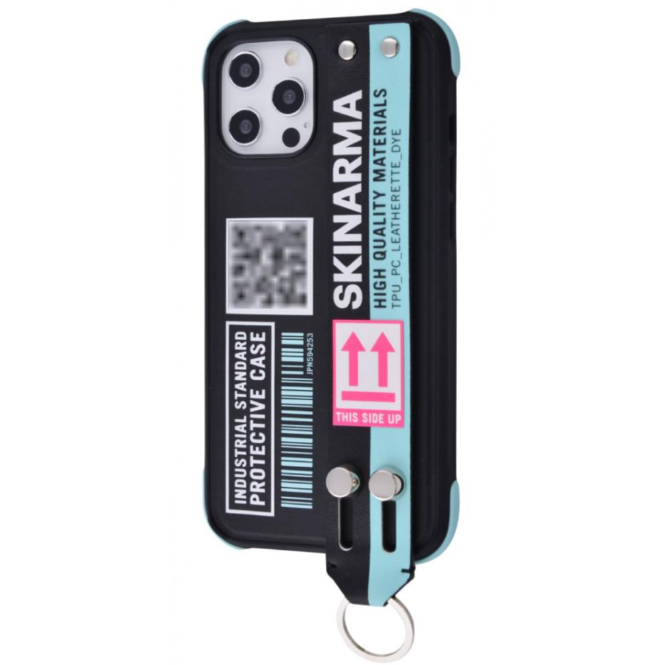 Чехол SkinArma Case Hasso Series (PC+TPU) iPhone 12 Pro Max blue Синий