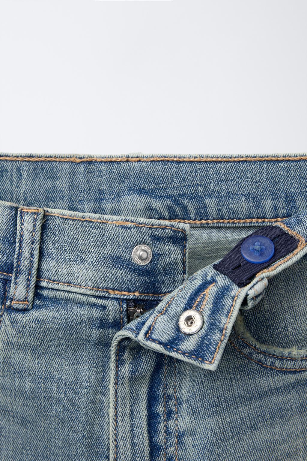 Джинси підліткові для хлопчика Zara 152 см Синій (25072502B) - фото 3