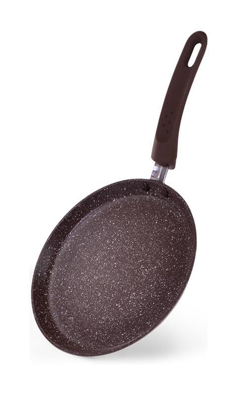 Блинная сковорода Fissman Smoky Stone с антипригарным покрытием 20 см