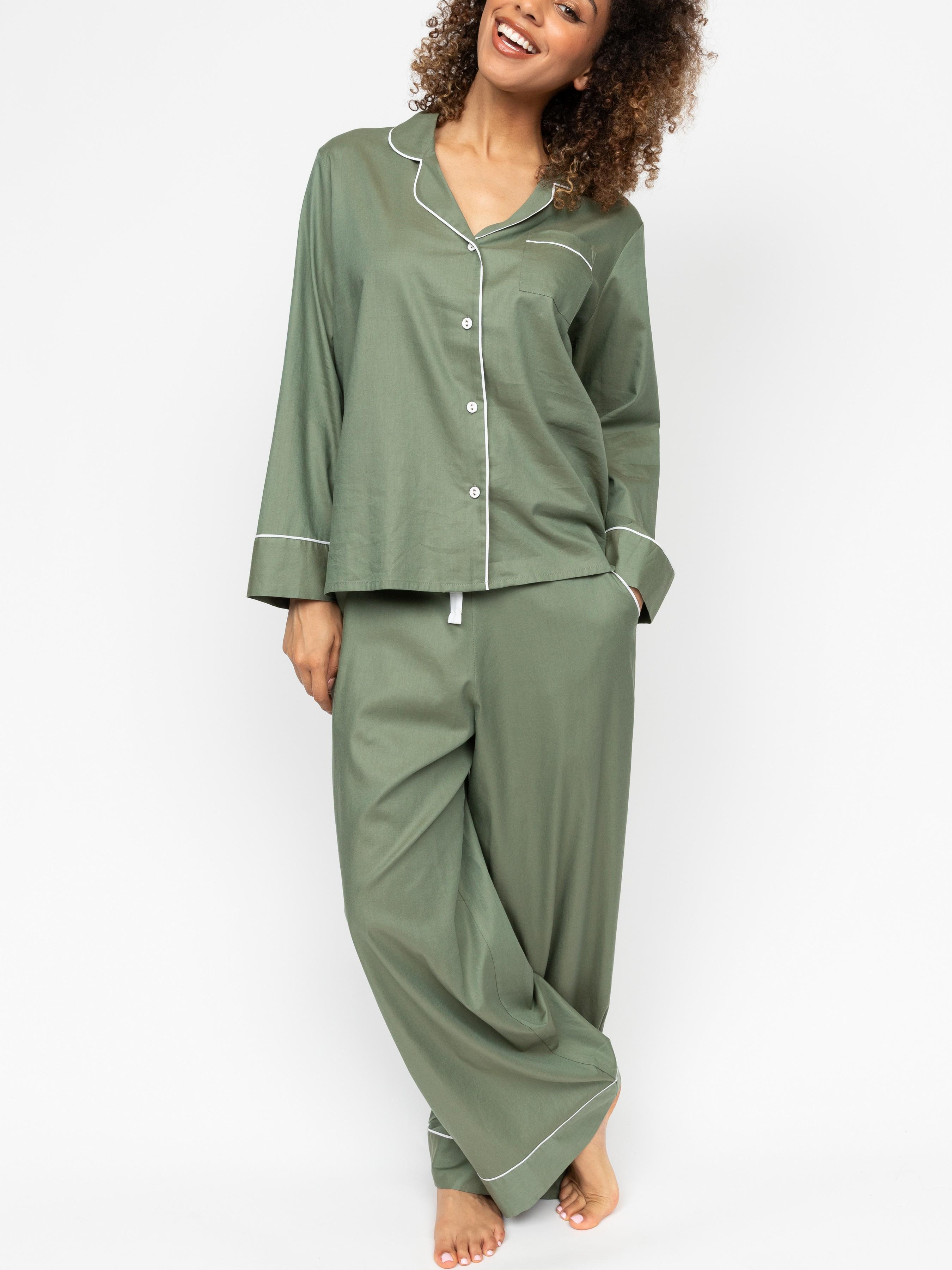 Пижама женская CYBERJAMMIES Hotel 0789_SAG 6/XXS Зеленый (5051877568846)
