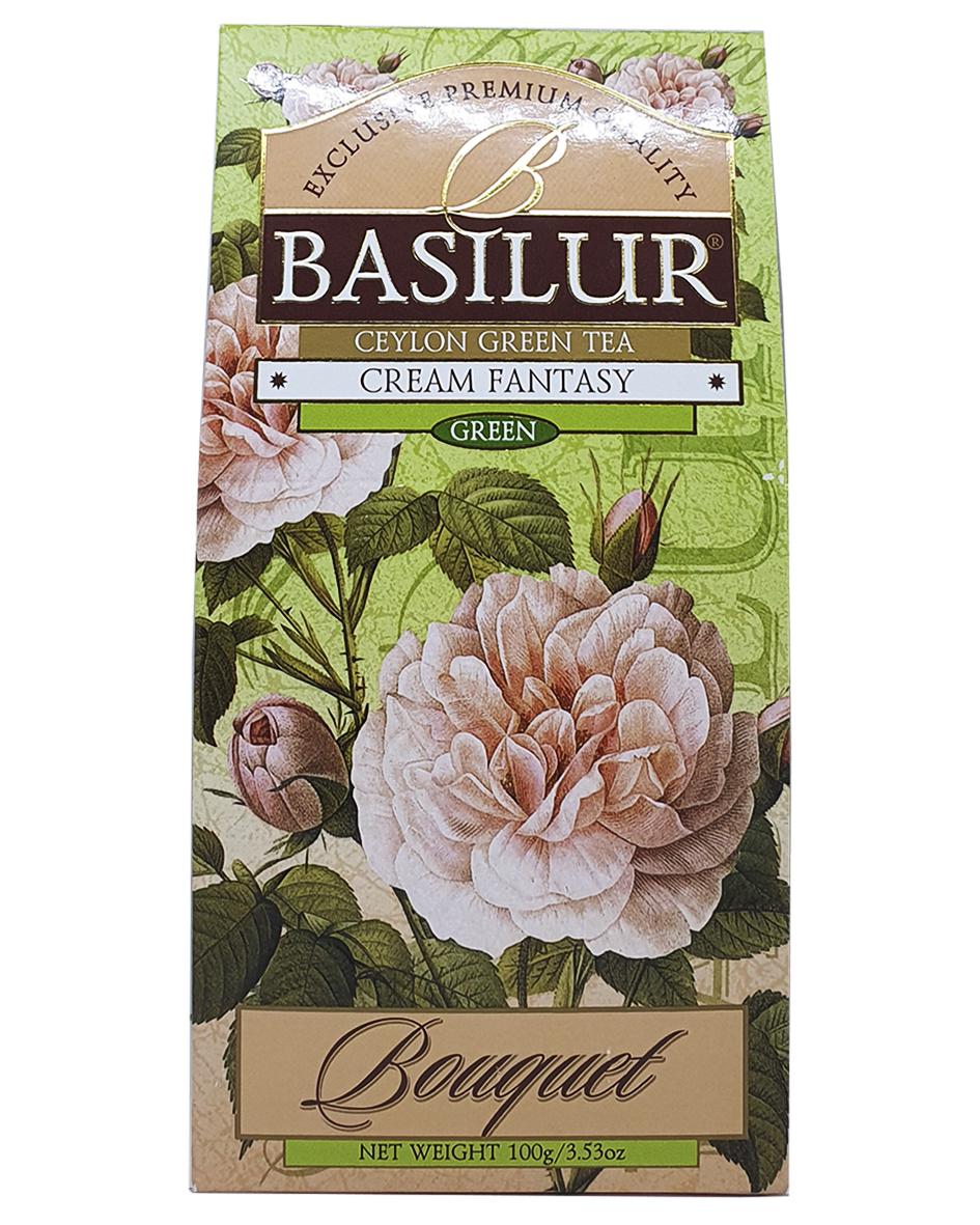 Чай зеленый Basilur Букет Кремовая Фантазия 100 г (55121) - фото 3 Чай зеленый Basilur Букет Кремовая Фантазия 100 г (55121) - фото 3