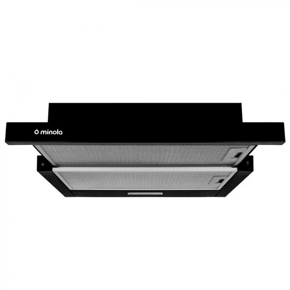 Вытяжка телескопическая Minola HTL 6214 BL 700 LED (5902767901871)