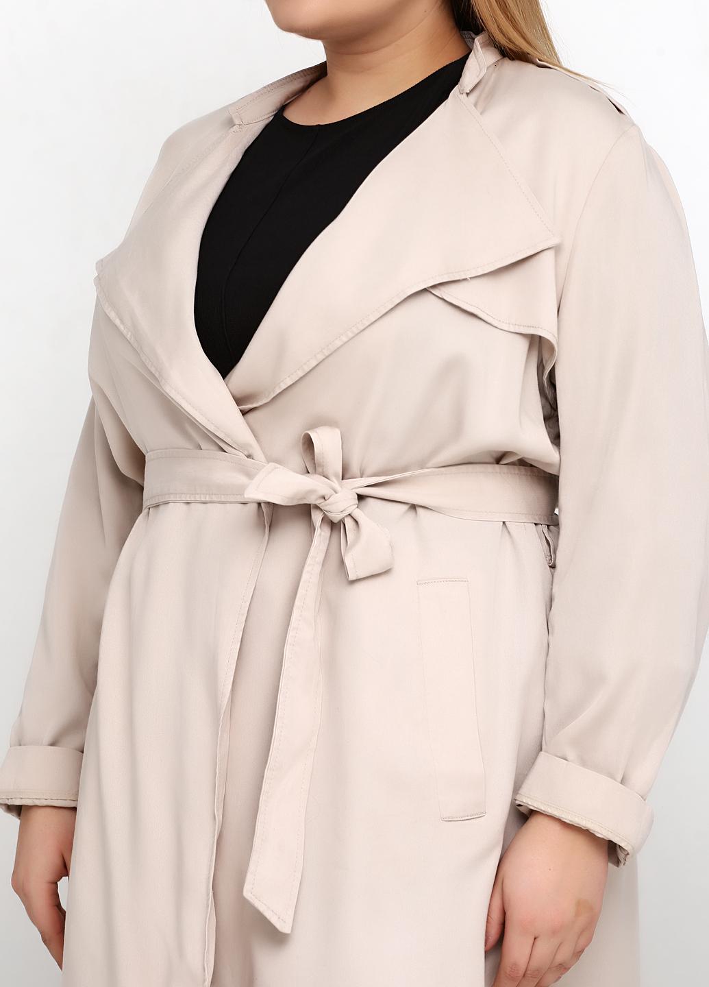 Пальто р. 44 Светло-бежевый (5752147sdm) - фото 3 Пальто р. 44 Светло-бежевый (5752147sdm) - фото 3