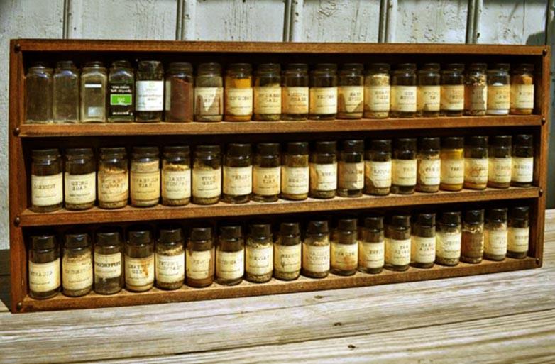 Органайзер для специй из дерева Ромеско Латте (СПЦ-010016)