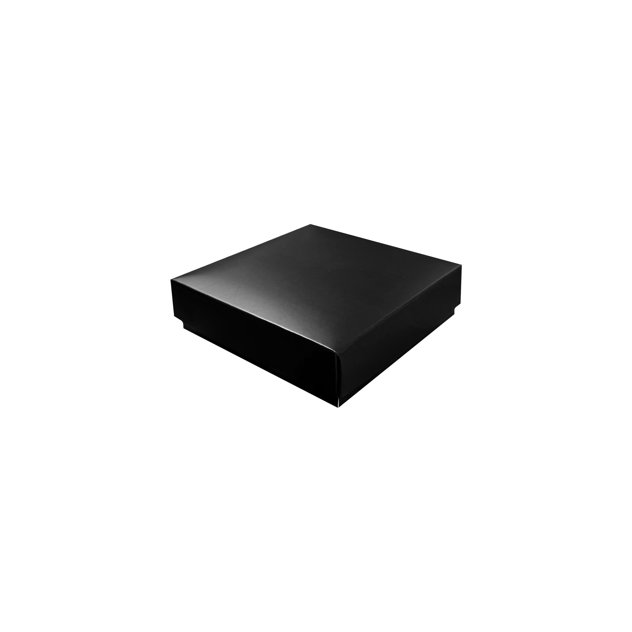 Коробка подарункова 90х90х25 мм Чорний матовий (000006167)