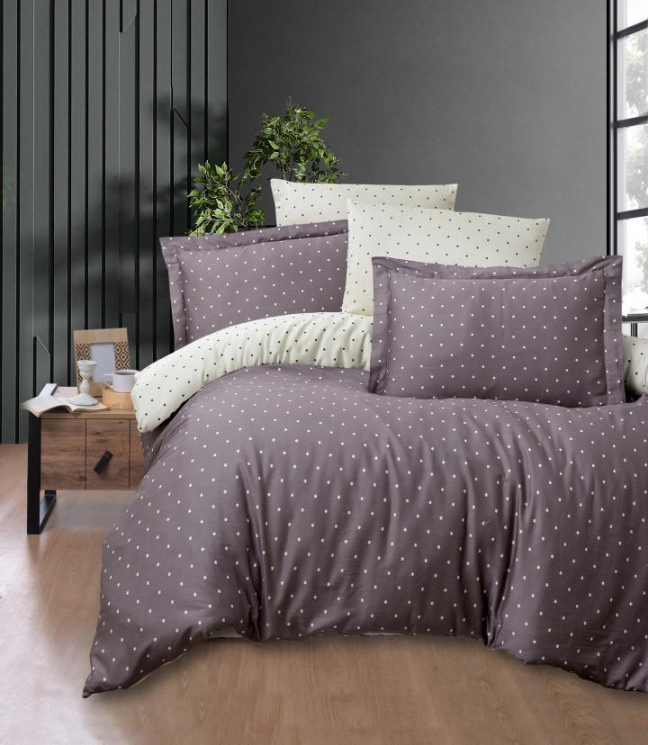 Постельное белье First Choice Point сатин евро Фиолетовый (14056373) Постельное белье First Choice Point сатин евро Фиолетовый (14056373)