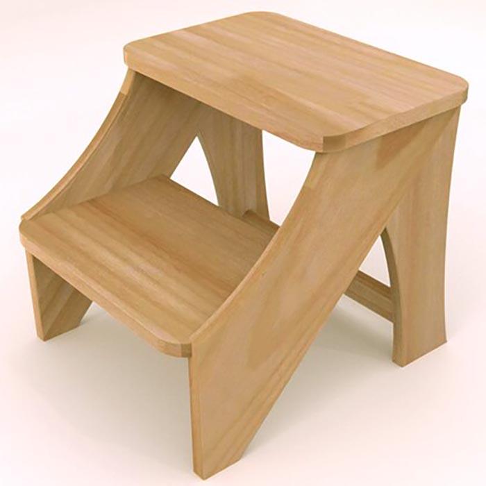 Скамейка-ступенька из дерева Аламо Сиена (ССТ-003905)