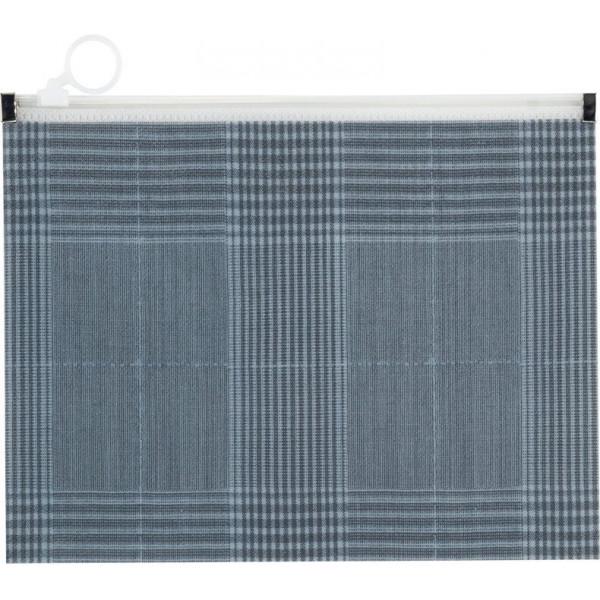 Папка Axent на молнии zip-lock А5+ Tartan Gray (1498-17-A)