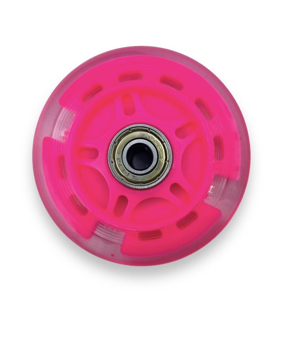 Колесо для самоката/роликів підшипники АВЕС-7 80 мм Рожевий - фото 3 Колесо для самоката/роликів підшипники АВЕС-7 80 мм Рожевий - фото 3