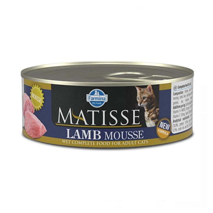 Консерва для кошек Farmina Matisse Cat Mousse Lamb с ягненком/паштет 85 г (162040)