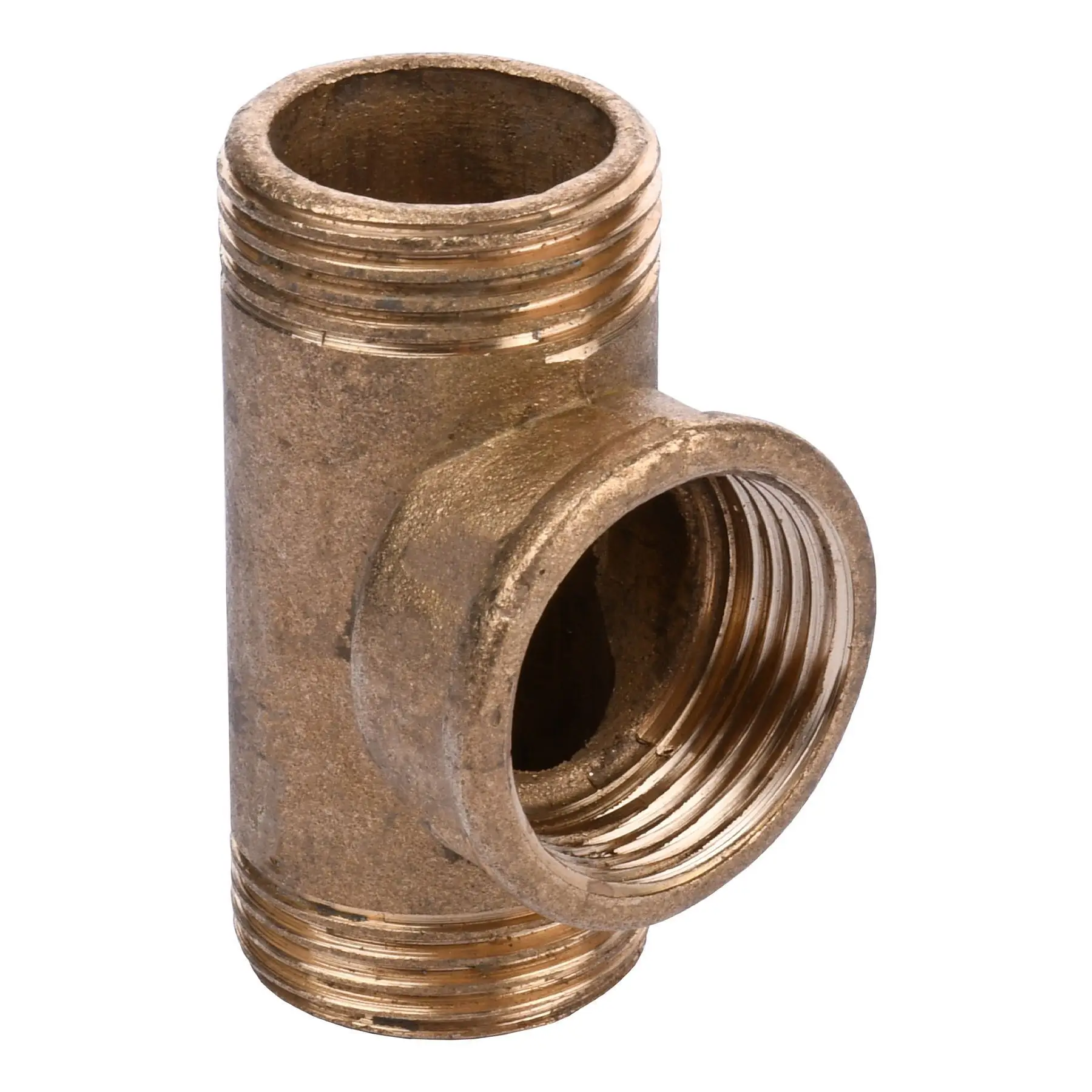 Тройник латунный 3/4"х 3/4"х3/4" СВЗ литейный (658Б)