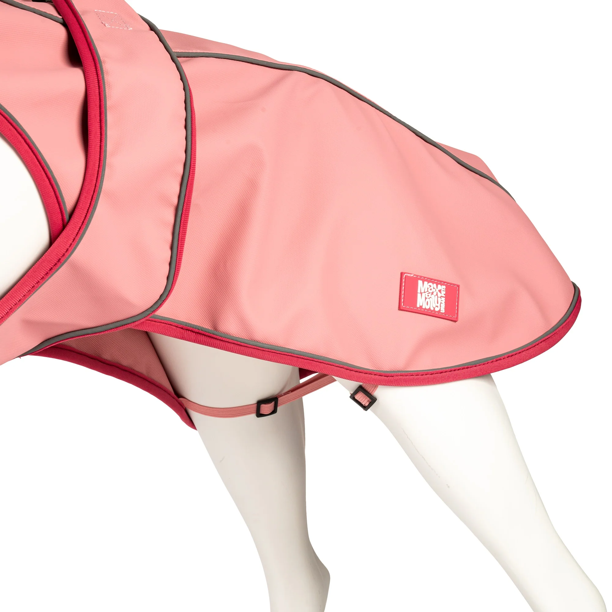 Дощовик для собак Max & Molly Raincoat Matrix 2.0 S Rose (2670646526) - фото 2