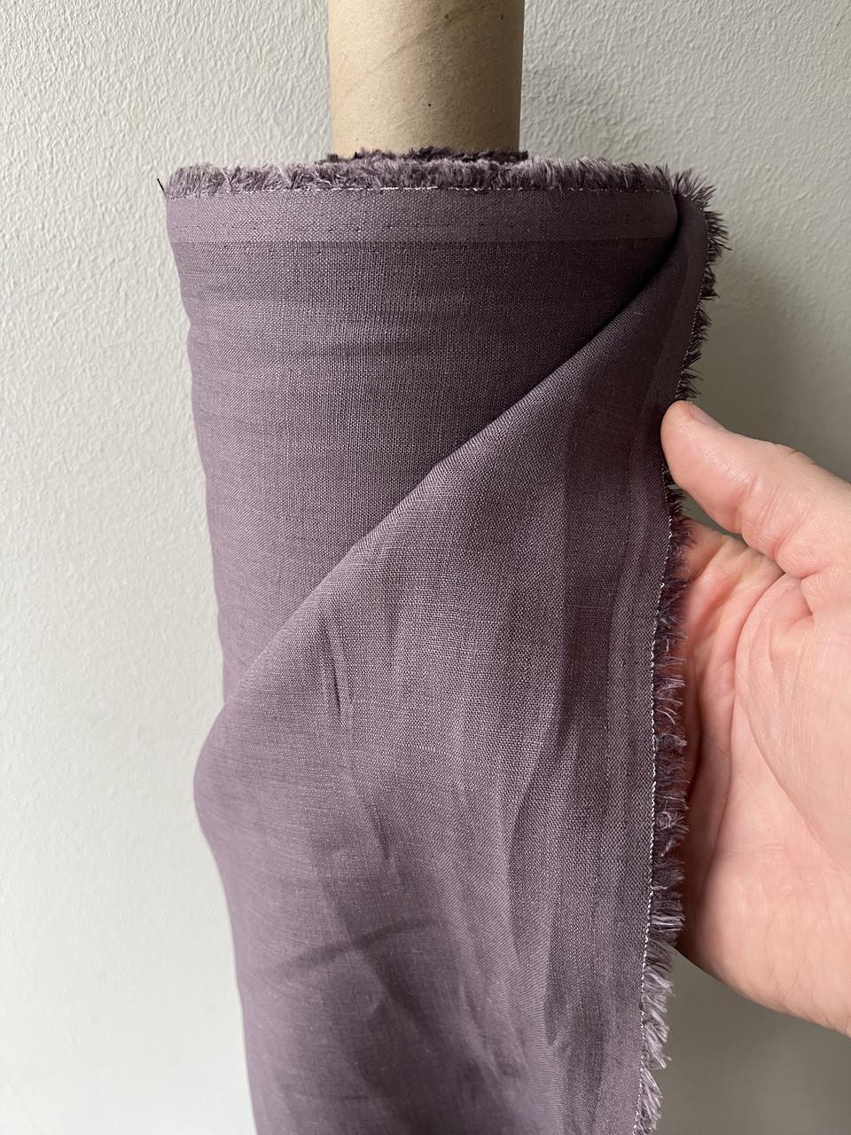 Ткань рубашечная LINEN PLUS льняная 143 см 1590 Кофейный - фото 3 Ткань рубашечная LINEN PLUS льняная 143 см 1590 Кофейный - фото 3