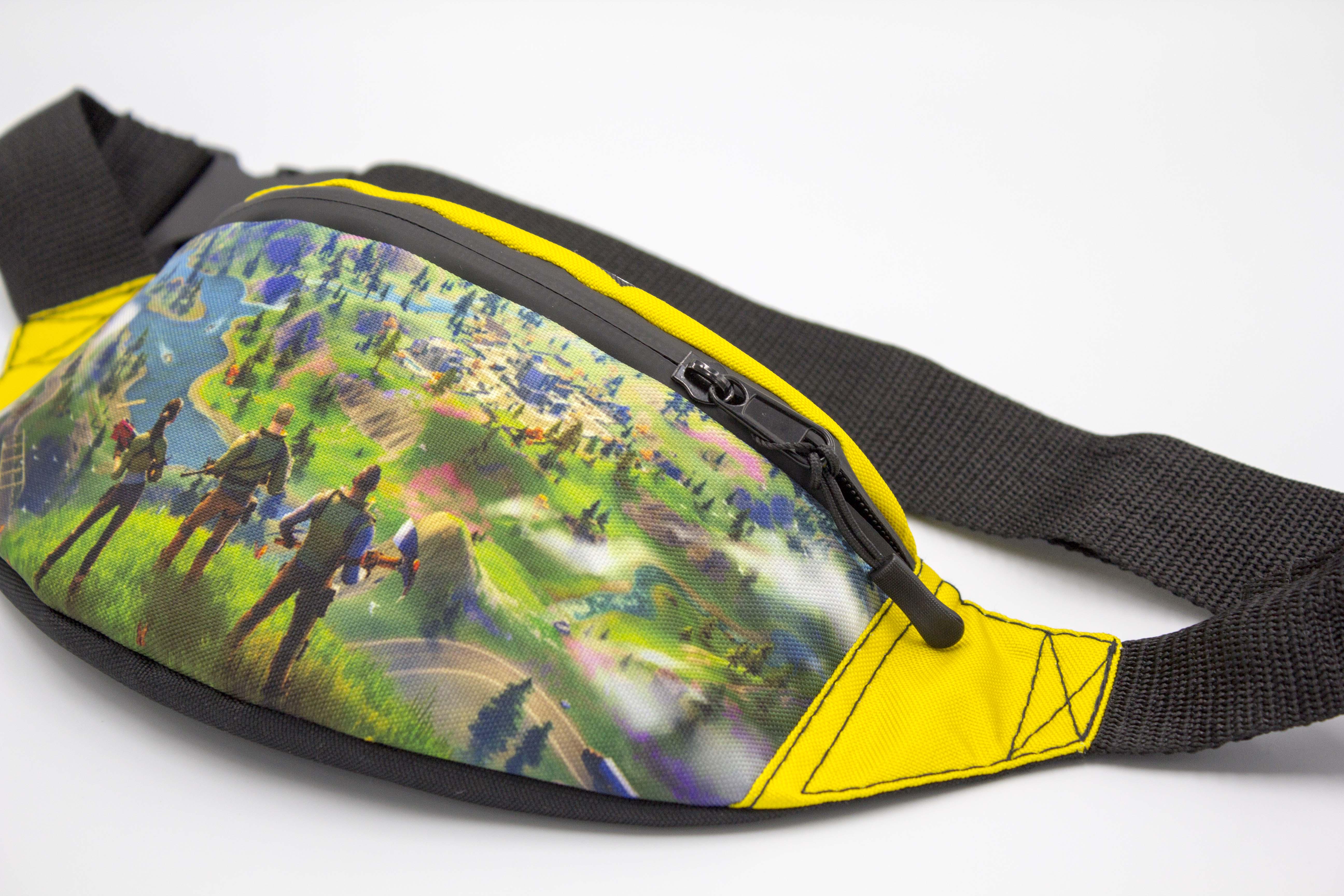 Сумка бананка для хлопців Fortnite Жовтий (BI-008) - фото 7