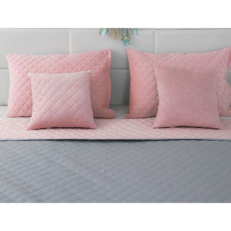 Покрывало двухстороннее Руно велюр 180x220 см Бежевый (28092523) - фото 3 Покрывало двухстороннее Руно велюр 180x220 см Бежевый (28092523) - фото 3