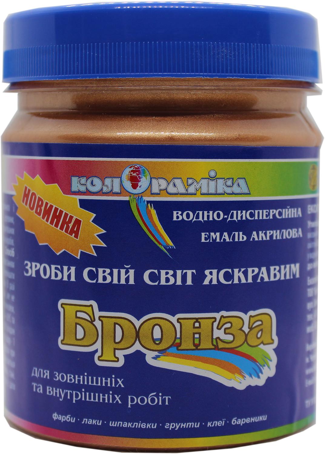 Эмаль перламутровая Колорамика 0,2 кг Бронзовый