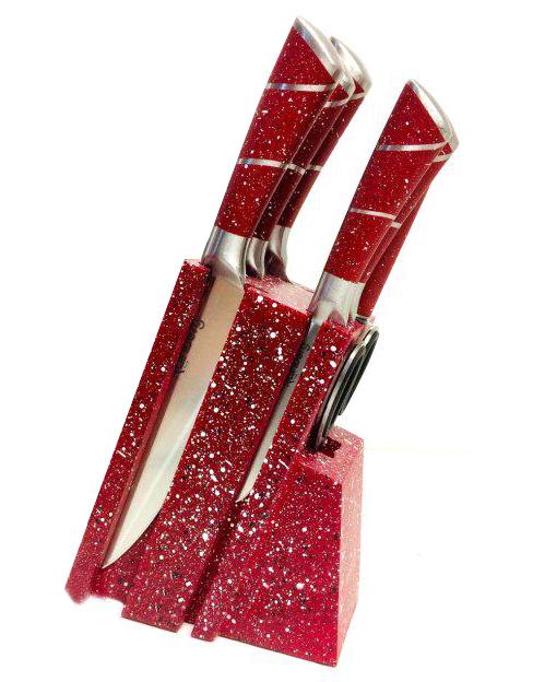 Набор кухонных ножей Rainberg RB 8805 Red (5061313)