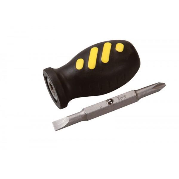 Викрутка 2-В-1 насадка 75 мм РН2/SL6 (40-0177) Викрутка 2-В-1 насадка 75 мм РН2/SL6 (40-0177)