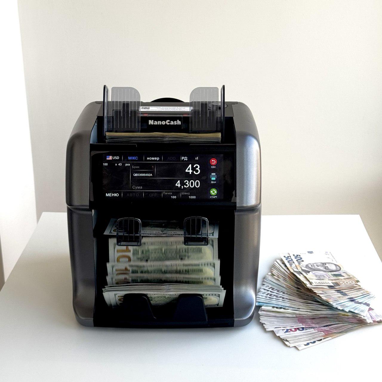 Счетчик банкнот NanoCash PRO MAX FULL TOUCH (2499550477)