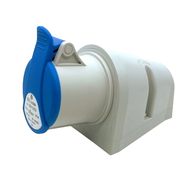 Розетка силовая стационарная SEZ IP44 32 А 230 В 2К+З (IZN3232)