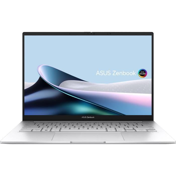 Ноутбук Asus ZenBook 14 OLED UX3405CA-ST1256 Intel Core Ultra 9 285H 32 Гб 1 Тб SSD Arc Graphics DOS Foggy Silver (90NB14W2-M01V30)