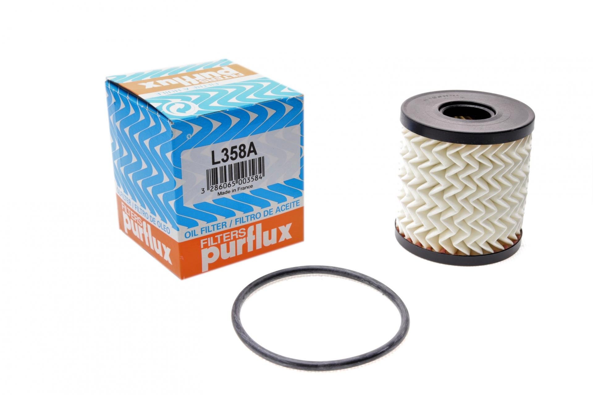 Фильтр масляный PURFLUX для Fiat Scudo/Citroen Jumper/Peugeot Expert 2,0MJTD/HDI/2,0i 07 (L358A)