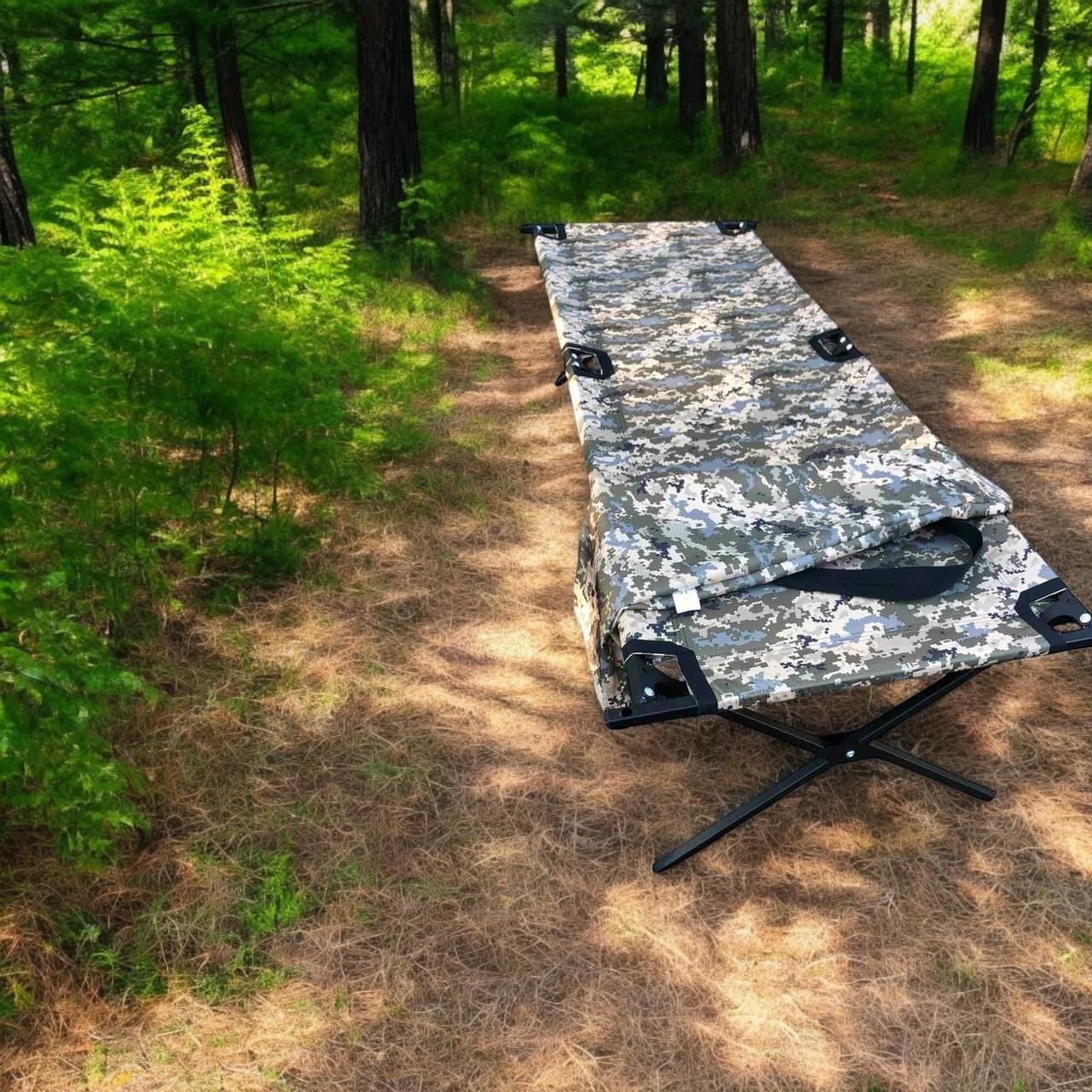Раскладушка военная Aforse тип НАТО Пиксель (2422469390) - фото 2