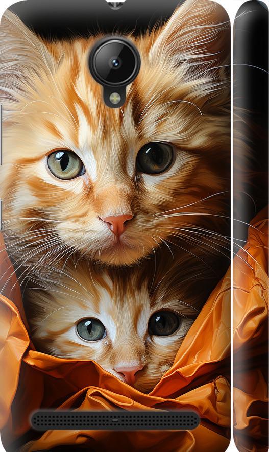 Чехол на Lenovo Vibe C2 Котики 2 (5664m-397-42517)