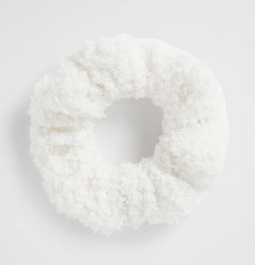 Резинка ANbeauty для волосся кошлата Білий (AN0103050) Резинка ANbeauty для волосся кошлата Білий (AN0103050)