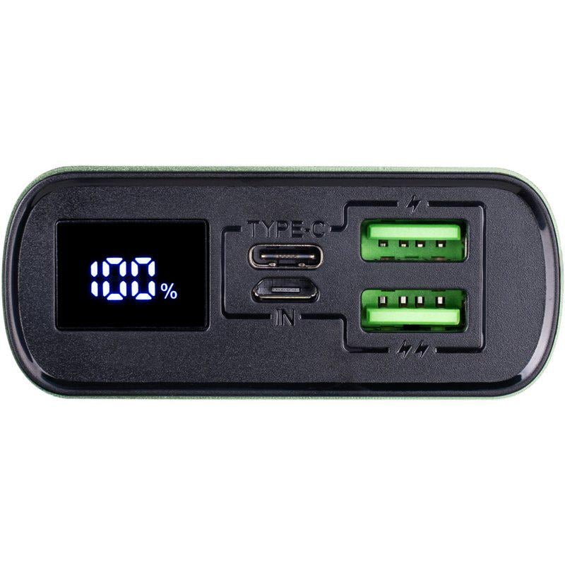 Повербанк Gelius Lightstone GP-PB300i 20000 mAh QC+PD 22,5W Green (99033) - фото 2 Повербанк Gelius Lightstone GP-PB300i 20000 mAh QC+PD 22,5W Green (99033) - фото 2