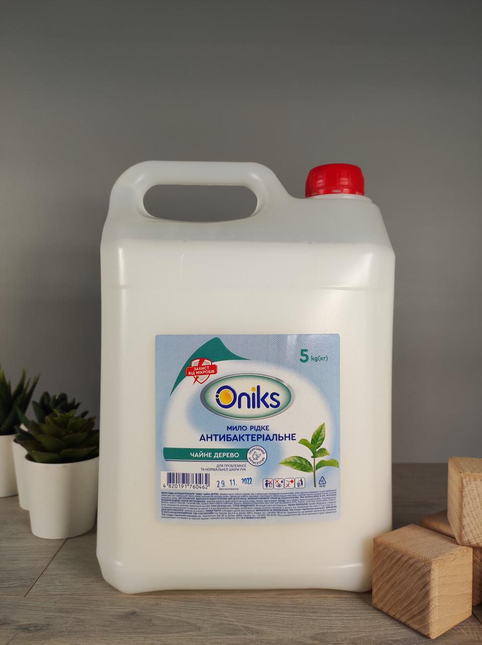 Мыло жидкое чайное дерево Oniks 5 л (1881735125)