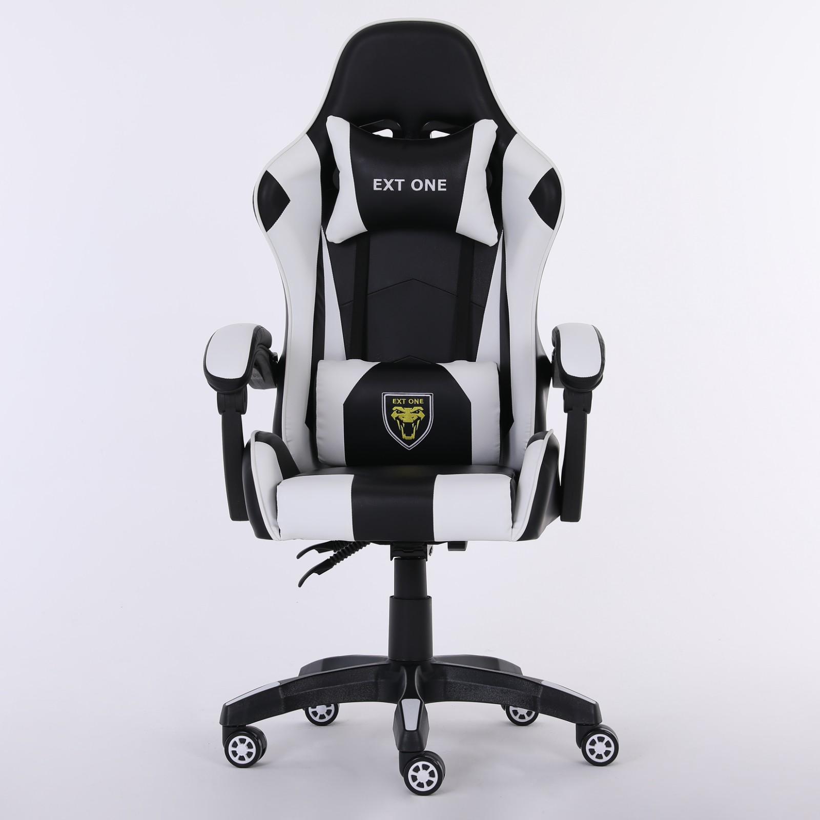 Кресло компьютерное Ext One Черный/Белый (10013698) - фото 7 Кресло компьютерное Ext One Черный/Белый (10013698) - фото 7