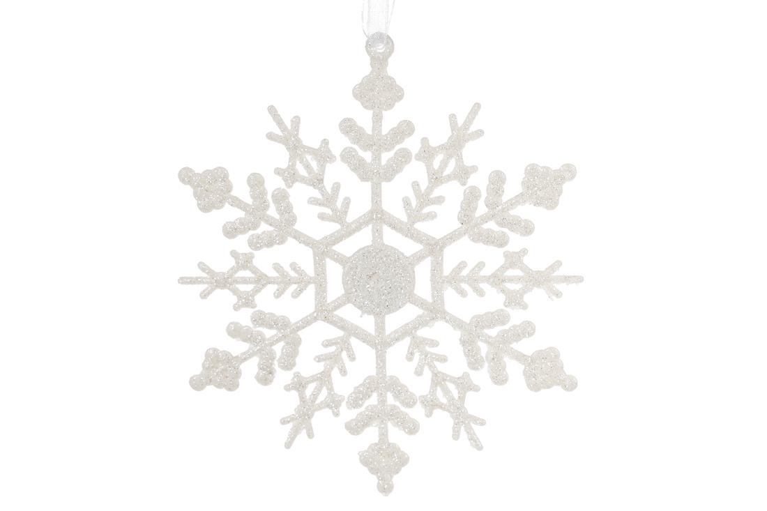 Елочное украшение Снежинка BonaDi (788-124)
