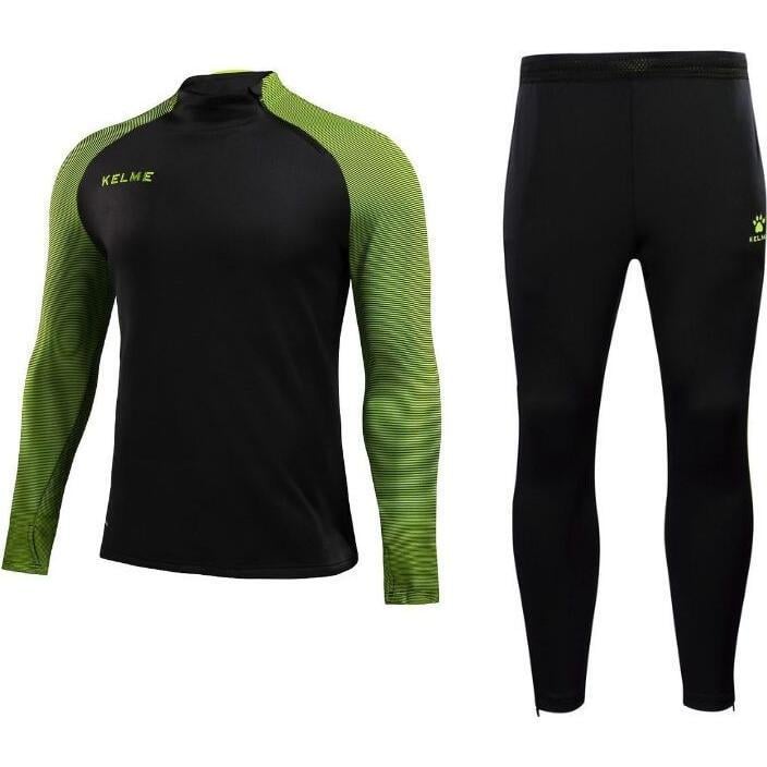 Спортивный костюм Kelme MONTES 3XL Черно-салатовый (01.9012_3871306.9012)