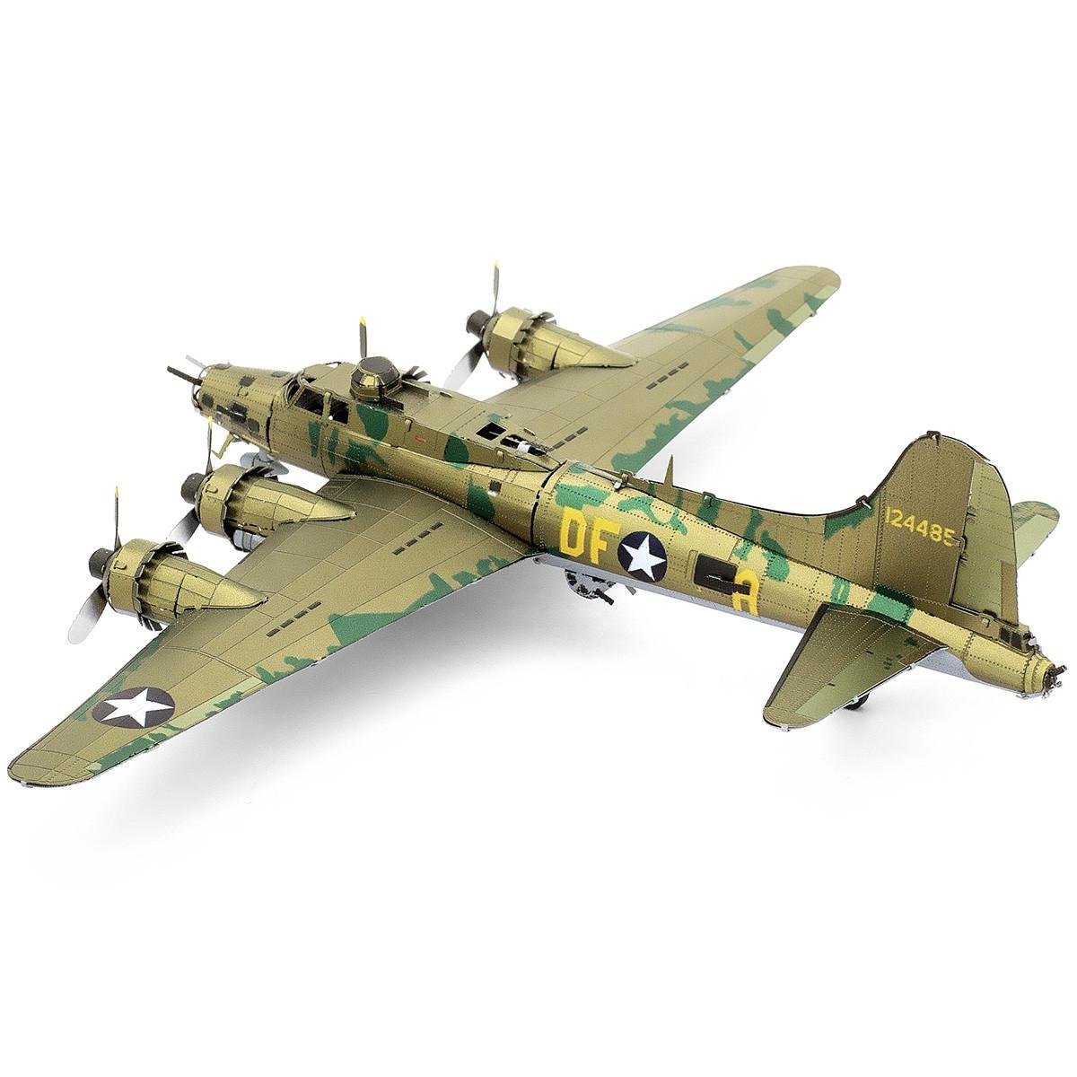 Конструктор металлический Metal Earth B-17 Flying Fortress ME1009 3D - фото 4