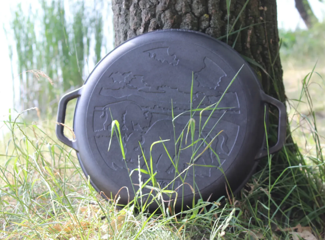 Крышка-сковорода чугунная Brizoll 400 мм - фото 6 Крышка-сковорода чугунная Brizoll 400 мм - фото 6