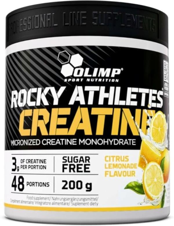 Креатин моногидрат Olimp Rocky Athletes Creatine Citrus lemonade 200 г