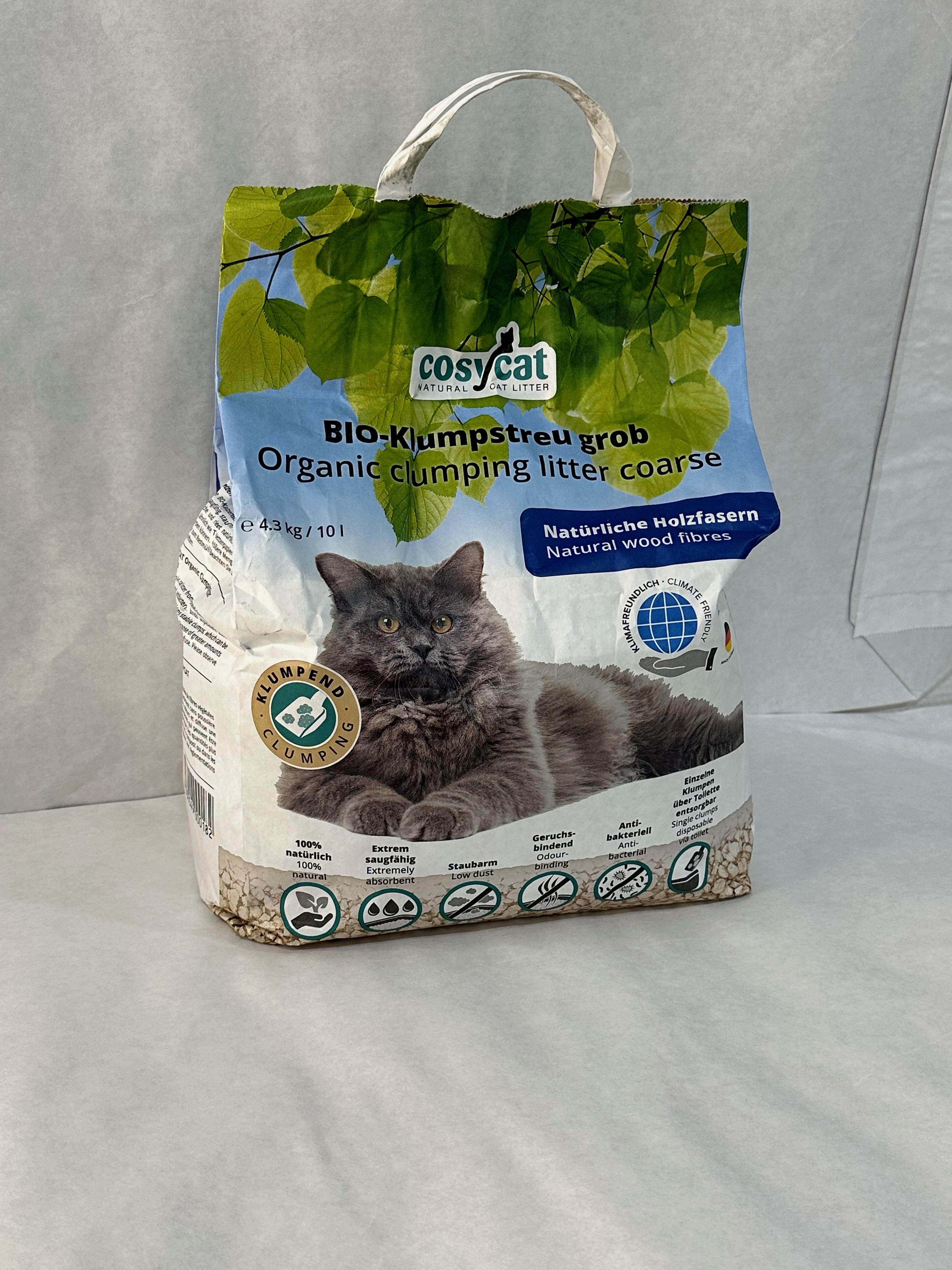 Наполнитель для кошачьих туалетов Cosycat премиум класса 4,3 кг/10 л - фото 4 Наполнитель для кошачьих туалетов Cosycat премиум класса 4,3 кг/10 л - фото 4