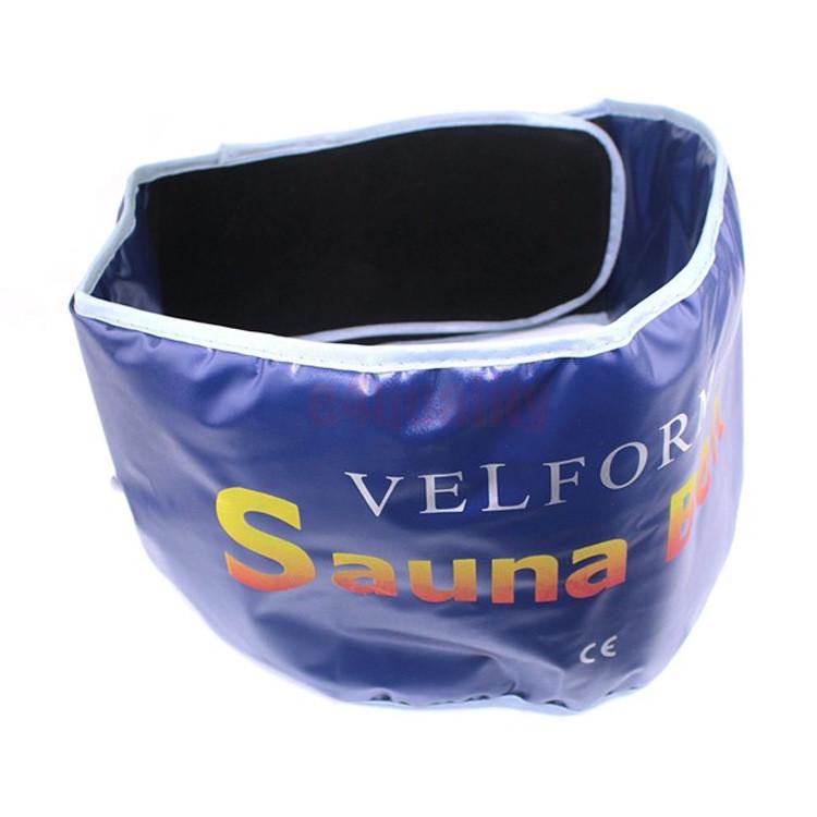 Пояс для схуднення SUNROZ Sauna Belt з терморегулятором Синій (SUN2701) - фото 3