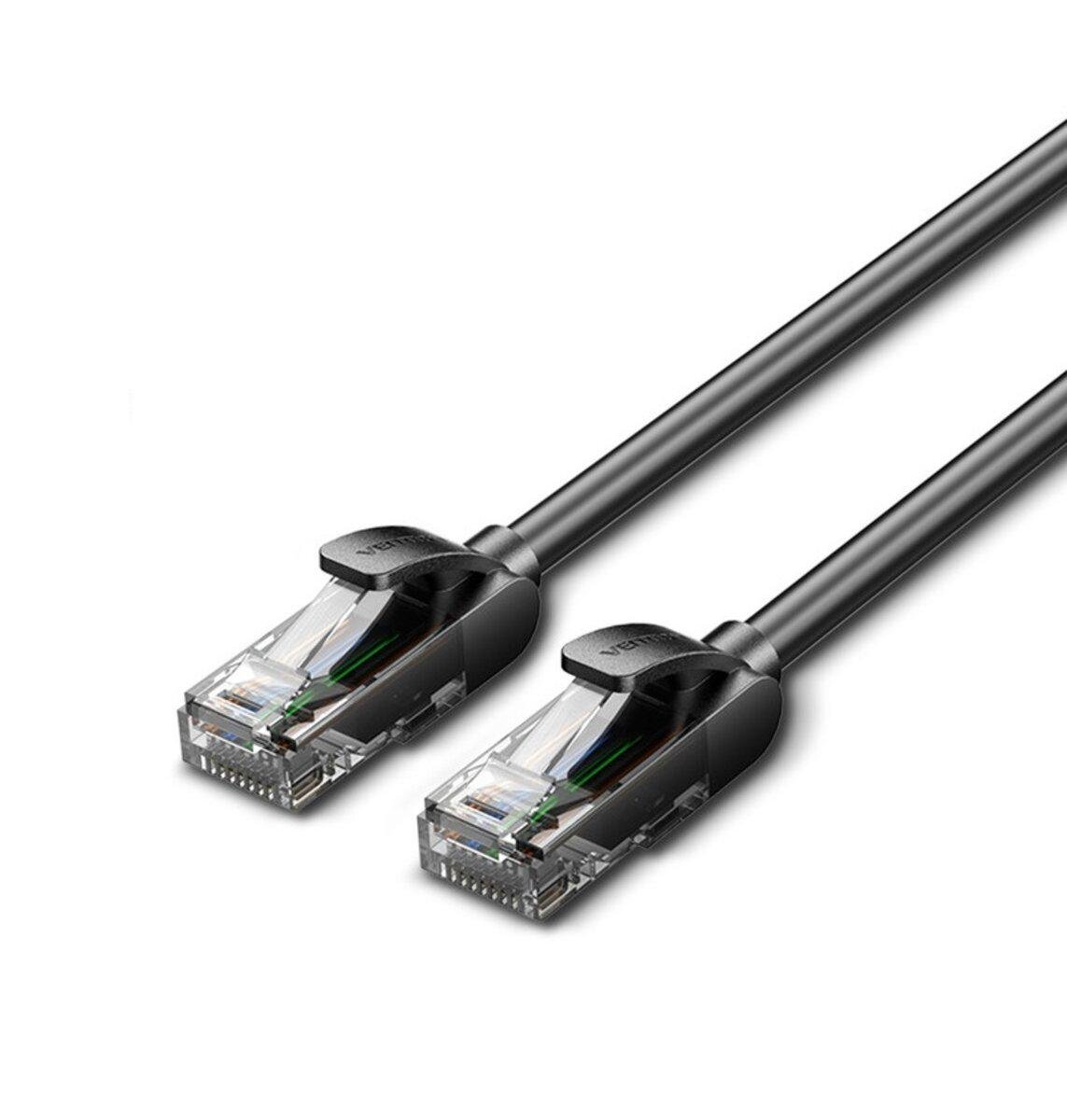 Патч-корд Vention IABBG Cat5e UTP Ethernet 1,5 м Черный (612148)