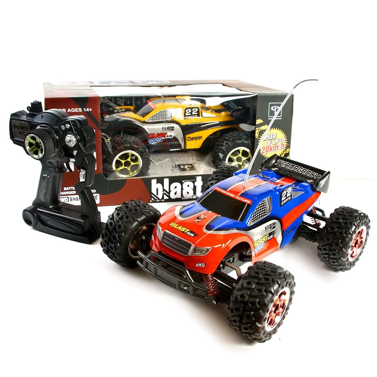 Игрушечная машина детская Blast на радиоуправлении