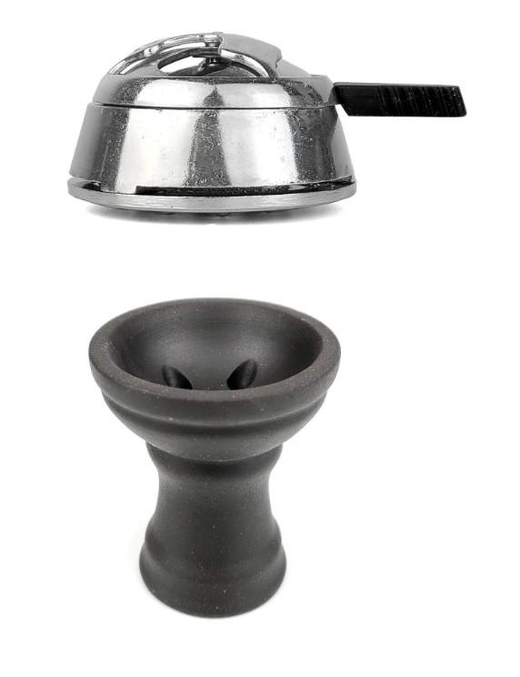 Комплект чаша Gusto Bowls Turkish Black та калауд