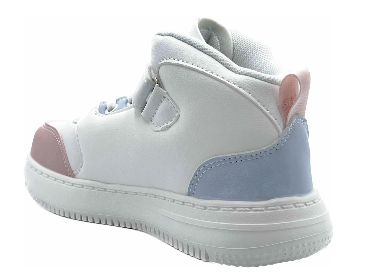 Черевики демісезонні для дівчаток BESSKY B1530-4/28 р. 28 Білий - фото 5