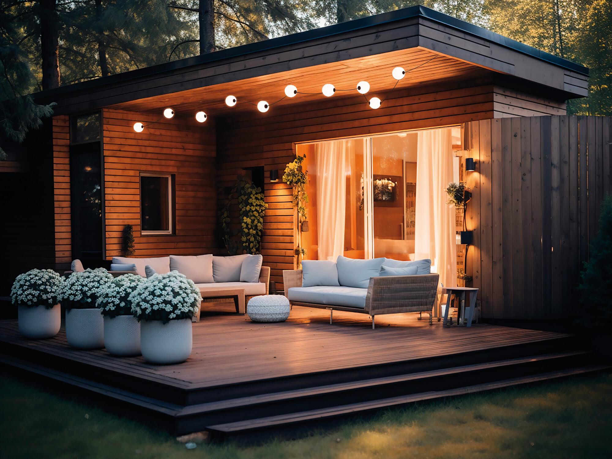 Гірлянда Kanlux 38031 Stono Milk GRL 6M LED 10 Вт 350 Лм 2500К (27282221) - фото 6