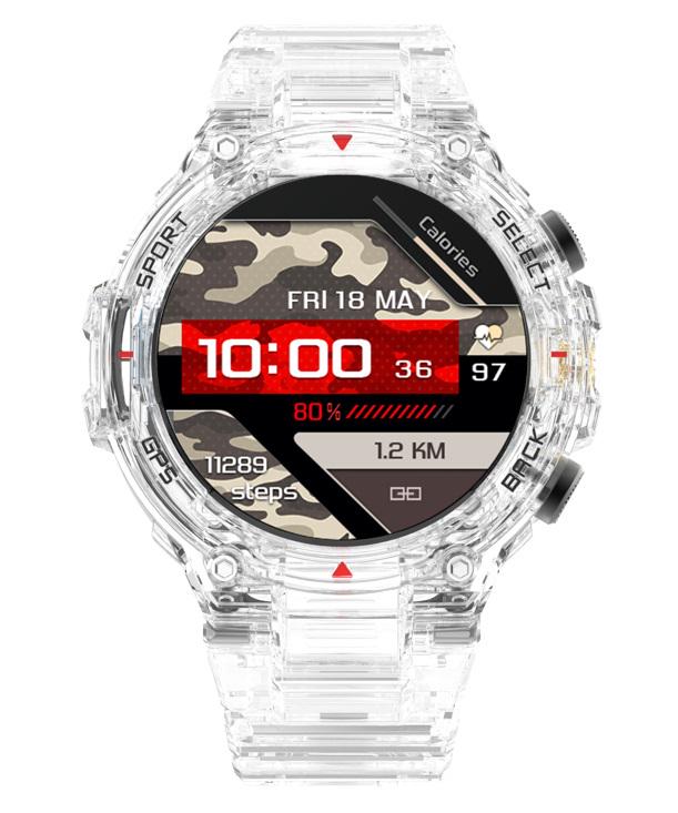 Часы умные Uwatch DT5 Compass White (18085) - фото 2