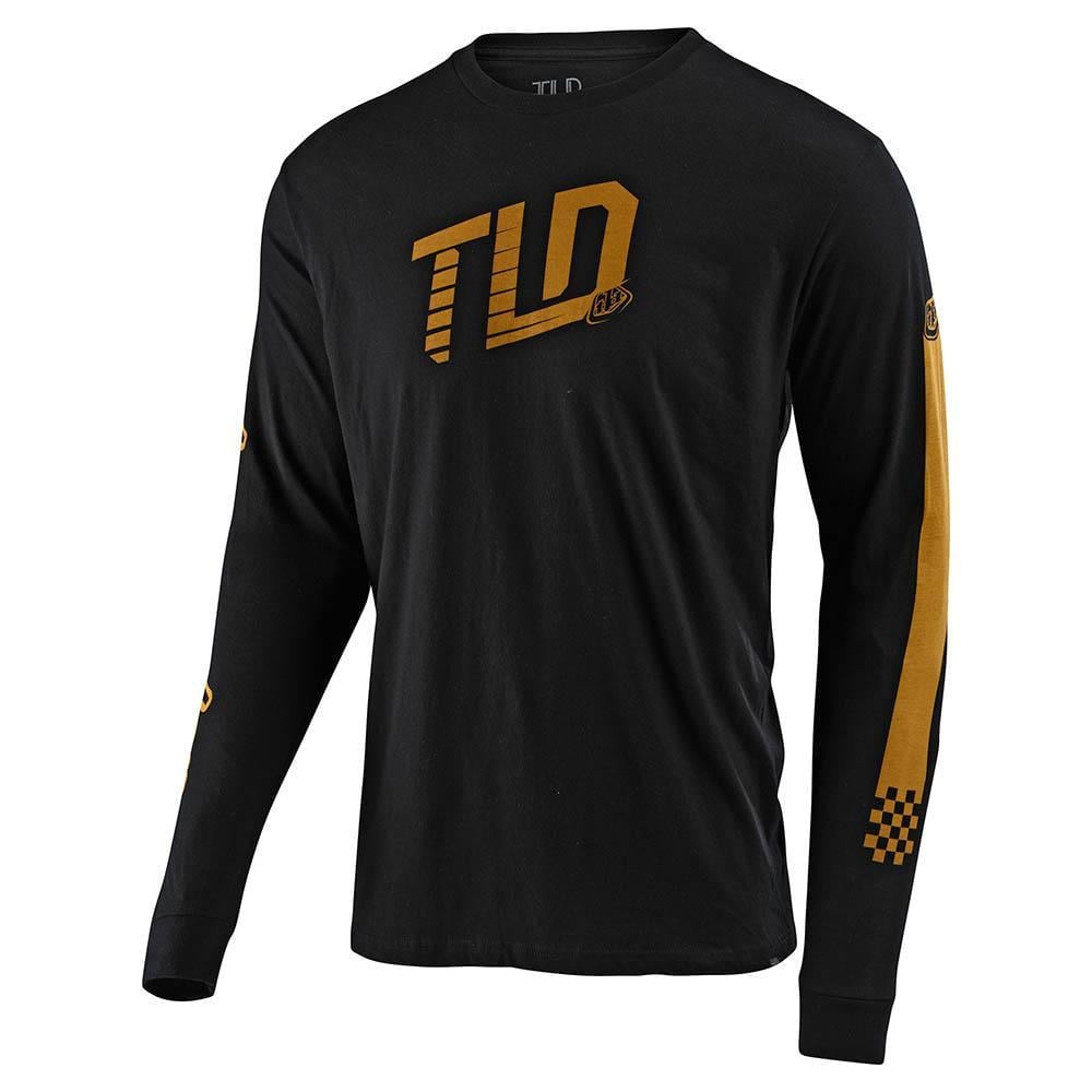 Футболка чоловіча Troy Lee Designs Trackside L/S Tee BLACK M Чорний (32402817) Футболка чоловіча Troy Lee Designs Trackside L/S Tee BLACK M Чорний (32402817)