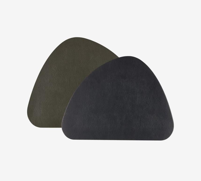 Подставка под тарелку 33x44 см 2 шт. Черный/Зеленый (4c311679) Подставка под тарелку 33x44 см 2 шт. Черный/Зеленый (4c311679)