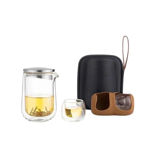 Набор чайной посуды Samadoyo заварник и пиалы 260 мл 2х40 мл (L-005S) - фото 1